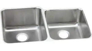 ELKAY ELUH3120R UNDERMOUNT SINK, SMALL BOWL RIGHT
