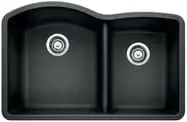 BLANCO 440179 DIAMOND 1 3/4 BOWL UNDERMOUNT ANTHRACITE