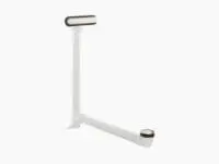 KOHLER 7272-BN CLEARFLO SLOTTED OVERFLOW TUB DRAIN IN BRUSHED NICKEL