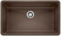 BLANCO 440147 PRECIS SUPER SINGLE UNDERMOUNT 32"X19" CAFE BROWN