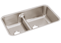 ELKAY ELUHAQD32179 40/60 REVERSIBLE BOWL UNDERMOUNT STAINLESS