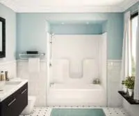 MAAX CM-60 141000-AFR/R-002 RIGHT DRAIN TUB/SHOWER WHITE