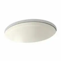 KOHLER 2319-96 BANCROFT 17"X14" OVAL UNDERMOUNT LAVATORY IN BISCUIT