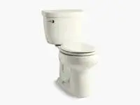 KOHLER 3851-96 CIMARRON COMFORT HEIGHT 2 PC ROUND TOILET IN BISCUIT