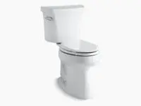 KOHLER 3889-0 HIGHLINE COMFORT HEIGHT 2 PC ELONGATED TOILET IN WHITE