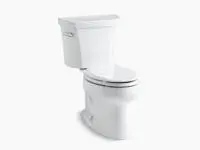 KOHLER 3978-0 WELLWORTH 2 PC ELONGATED TOILET IN WHITE