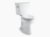KOHLER 3979-0 HIGHLINE COMFORT HEIGHT 2 PC ELONGATED TOILET IN WHITE