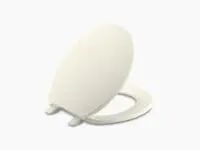 KOHLER 4775-96 BREVIA QUICK RELEASE ROUND SEAT IN BISCUIT