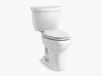 KOHLER 6418-96 CIMARRON COMFORT HGT 2 PC ELG TOUCHLESS TOILET IN BISCUIT
