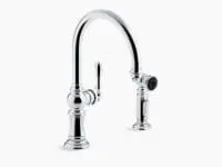 KOHLER 99262-CP ARTIFACTS PRIMARY SWING SPOUT FCT WITH SPRAY IN CHROME