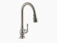 KOHLER 99259-VS ARTIFACTS PULLDOWN KITCHEN FAUCET IN STAINLESS