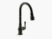 KOHLER 99259-2BZ ARTIFACTS PULLDOWN KITCHEN FAUCET IN OIL RUBBED BRZ