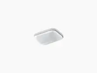 KOHLER 6589-U-0 NORTHLAND 15"X15" UNDERMOUNT BAR SINK IN WHITE