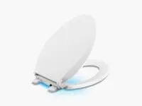 KOHLER 75796-0 CACHET ELG QUIET CLOSE SEAT WITH NIGHTLIGHT IN WHITE