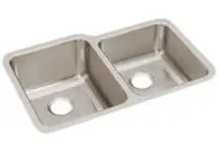 ELKAY ELUH3120-R 60/40 UNDERMOUNT STAINLESS