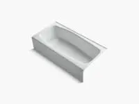KOHLER 716-0 14" CAST IRON TUB IN WHITE RIGHT HAND