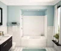 MAAX GTWT-4260 TUB/SHOWER TILE LEFT DRAIN WHITE