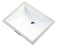 GERBER 12-760 LOGAN SQUARE UNDERMOUNT LAVATORY WHITE