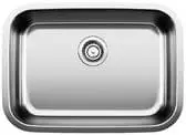 BLANCO 441025 SINGLE BOWL UNDERMOUNT KITCHEN SINK STAINLESS