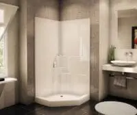 MAAX SH-NA 141038-AFR-000-002 38"X38" NEO CORNER SHOWER WHITE