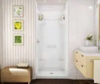 MAAX KDS-3636 145025-AFR-000-002 36"X36" 4-PC SHOWER WHITE