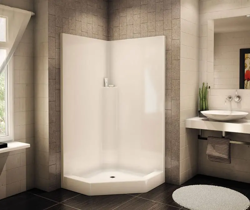 MAAX KD-NAS 141047-AFR-000-002 2-PC CORNER SHOWER WHITE | Park