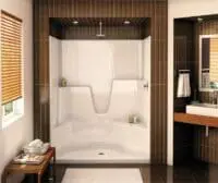 MAAX SHRS-60 141036-AFRR-000-002 60" SHOWER RIGHT SEAT WHITE