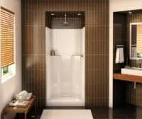 MAAX S-36T 141186-AFR-000-002 36" TILE SHOWER WHITE