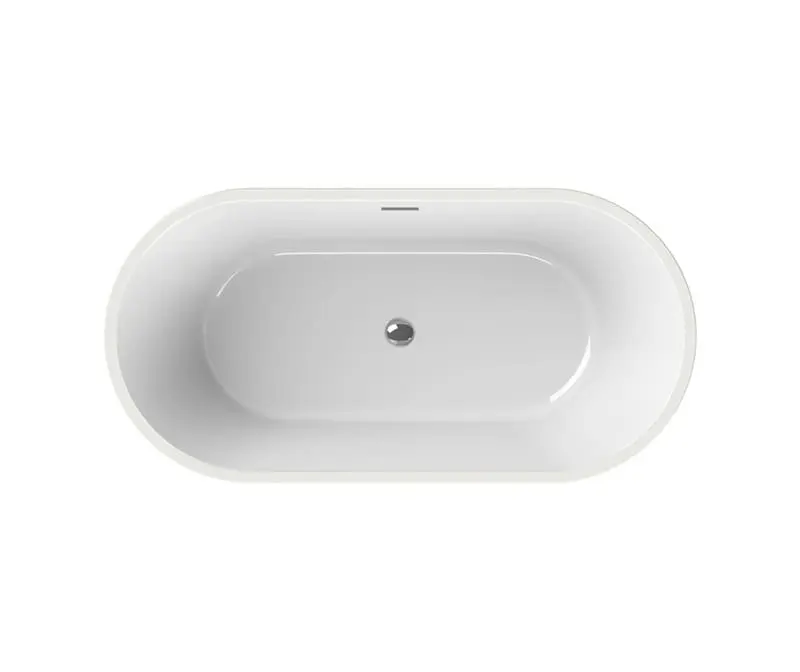 MAAX LOUIE 106384-000-001 58"X29" FREESTANDING SOAKER TUB WHITE - Image 4