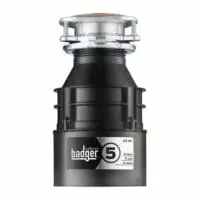 INSINKERATOR BADGER 5 DISPOSAL 1/2 HP WITH CORD 2 YEAR WARRANTY