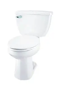 GERBER 21-318 ULTRA FLUSH ERGOHEIGHT 2 PC ELG PRESSURE ASSIST WHITE