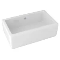 ROHL RC3018WH SHAWS ORIGINAL LANCASTER FIRECLAY APRON FRONT SINK WHITE