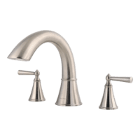 PFISTER RT6-5GLK SAXTON 2-HANDLE ROMAN TUB TRIM BRUSHED NICKEL