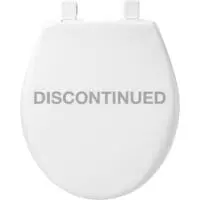 BEMIS 200E3-047 ROUND PLASTIC SEAT SLOW CLOSE W/LIFTOFF HINGE BLACK