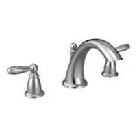 MOEN T4943 BRANTFORD 2-HANDLE LOW ARC ROMAN TUB FAUCET CHROME