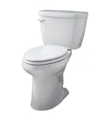 GERBER VP-21-524 VIPER ERGOHEIGHT 2 PC ELONGATED TOILET WHITE