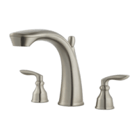 PFISTER RT6-5CB1K AVALON 2-HANDLE ROMAN TUB TRIM BRUSHED NICKEL