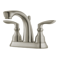 PFISTER LG48-CB1K AVALON 2-HANDLE 4" CENTERSET LAV FCT BRUSHED NICKEL