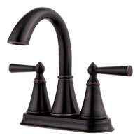 PFISTER LG48-GL0Y SAXTON 4" CENTERSET LAVATORY FAUCET TUSCAN BRONZE
