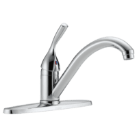 DELTA 100-DST CLASSIC SINGLE HANDLE KITCHEN FAUCET CHROME