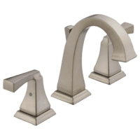 DELTA 3551LF-SS DRYDEN TWO HANDLE WIDESPREAD LAVATORY FAUCET STAINLESS