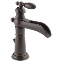 DELTA 554LF-RB VICTORIAN SINGLE HANDLE CHANNEL LAV FAUCET VENETIAN BRZ