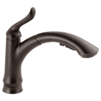 DELTA 4353-RB-DST LINDEN SINGLE HANDLE PULLOUT KIT FAUCET VENETIAN BRZ