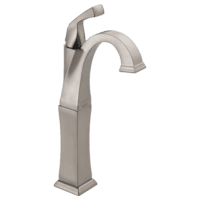 DELTA 751-SS-DST DRYDEN SINGLE HANDLE VESSEL LAVATORY FAUCET STAINLESS