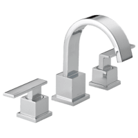 DELTA 3553LF VERO TWO HANDLE WIDESPREAD LAVATORY FAUCET CHROME