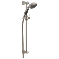DELTA 57014-SS 3-SETTING SLIDE BAR HAND SHOWER STAINLESS