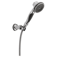 DELTA 55021 ADJUSTABLE 3-SETTING WALL MOUNT HAND SHOWER CHROME