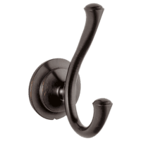 DELTA 79435-RB LINDEN DOUBLE ROBE HOOK VENETIAN BRONZE