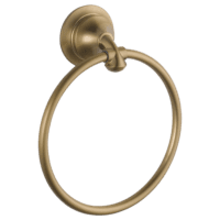 DELTA 79446-CZ LINDEN TOWEL RING CHAMPAGNE BRONZE