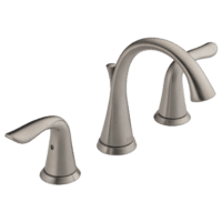 DELTA 3538-SSMPU-DST LAHARA 2 HANDLE WIDESPREAD LAV FAUCET STAINLESS